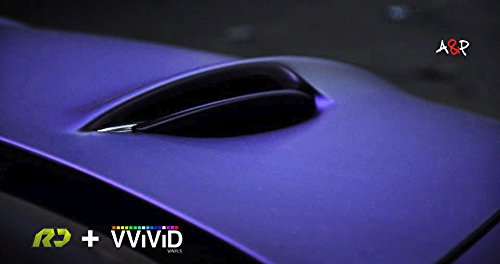 Vinilo morado mate XPO para forrar superficies curvas sin dejar arrugas ni imperfecciones 5