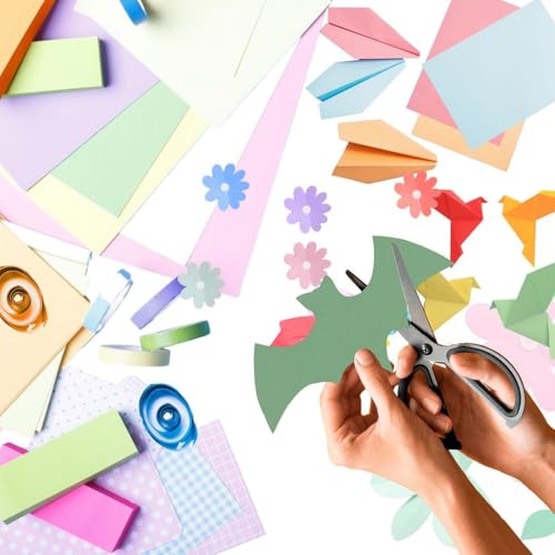 Image of CVANU Premium A4 Color Paper Sheets Moscow Matcha Tea 120 GSM Color Art Papers for Kids DIY Arts and Crafts| Scrapbooking| Card Making (Pack of 50)