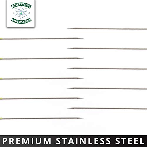 Edu-Labs Assorted Multicolor Lab Dissecting Teasing Needles With Plastic Handles #TOP3