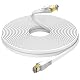 Ercielook Cat8 LAN-Kabel 15 m für Hochgeschwindigkeitsnetzwerke