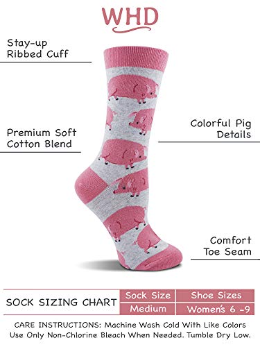 Cute Pig Socks for Women Piggy themed gifts for pig lovers stocking stuffer2