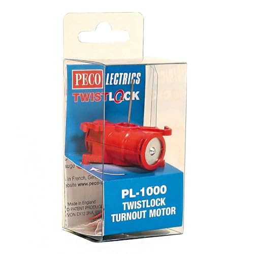 Pecolectrics TwistLock Turnout Motor : moteur d'aiguillage sans soudure à verrouillage rapide