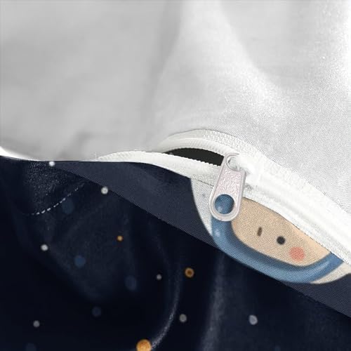 Housse de couette astronaute 135x200 microfibre - 8
