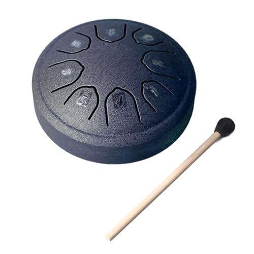 Tongue Drum 4.5 Inch 8 Tone C Key Carbon Steel Mini Tongue Drum miniatura 3