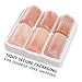 Milliard 6 Pack Premium Himalayan Salt Shot Glasses,Pink Tequila Shot Glasses, Make Drinking Tequila Simple and Easy
