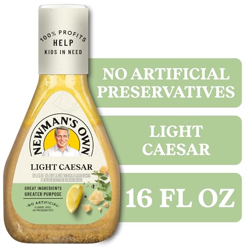 Newman's Own Light Caesar Dressing Salad Dressing, 16 oz