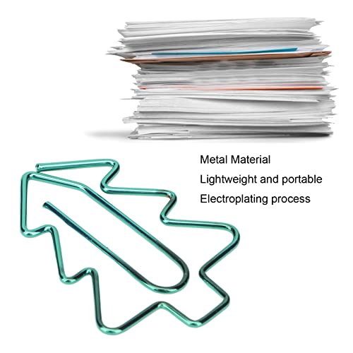 Clipes de Papel de Metal, Clipes de Papel Resistentes à Ferrugem e Antiderrapantes para Casa