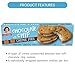 Little Debbie Chocolate Chip Creme Pies, 8 Individually Wrapped Sandwich Cookies, 10.63 OZ Box