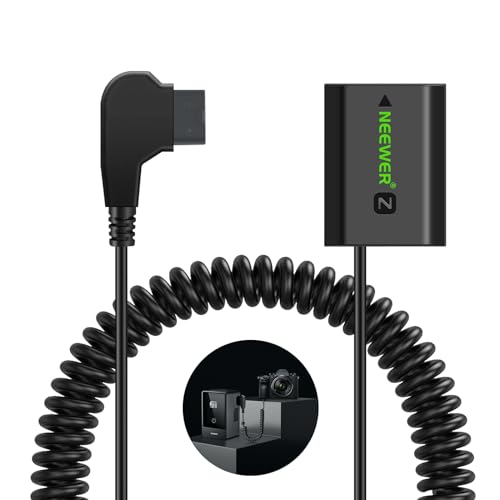 Image of NEEWER D Tap to NP-FZ100 Dummy Battery with Cable for V Mount Battery, Stable Continuous Power Supply for Sony ZV-E1 A1 A7 III A7 IV A7C II R III IV V A7S III A9 II A6600 A6700 FX3 FX30, VP-FZ100