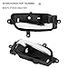 YITAMOTOR Interior Door Handle Front Rear Right Passenger Side Compatible with Nissan Altima | Pathfinder 2013-2017 | Titan 2015 Titan 2017 | Titan XD 2016-2017 | Murano 2015-2017 Replaces 80670-3TA0D