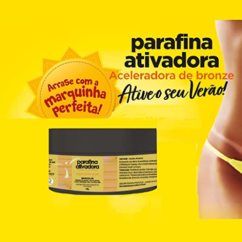 PARAFINA ATIVADORA DE BRONZEADO 140G - Dokmos