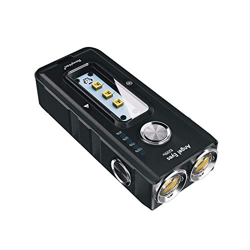 Rovyvon E200U Keychain Flashlight Rechargeable, Max 1650 High Lumen, Type-C Charge Edc Small Flashlight #TOP6