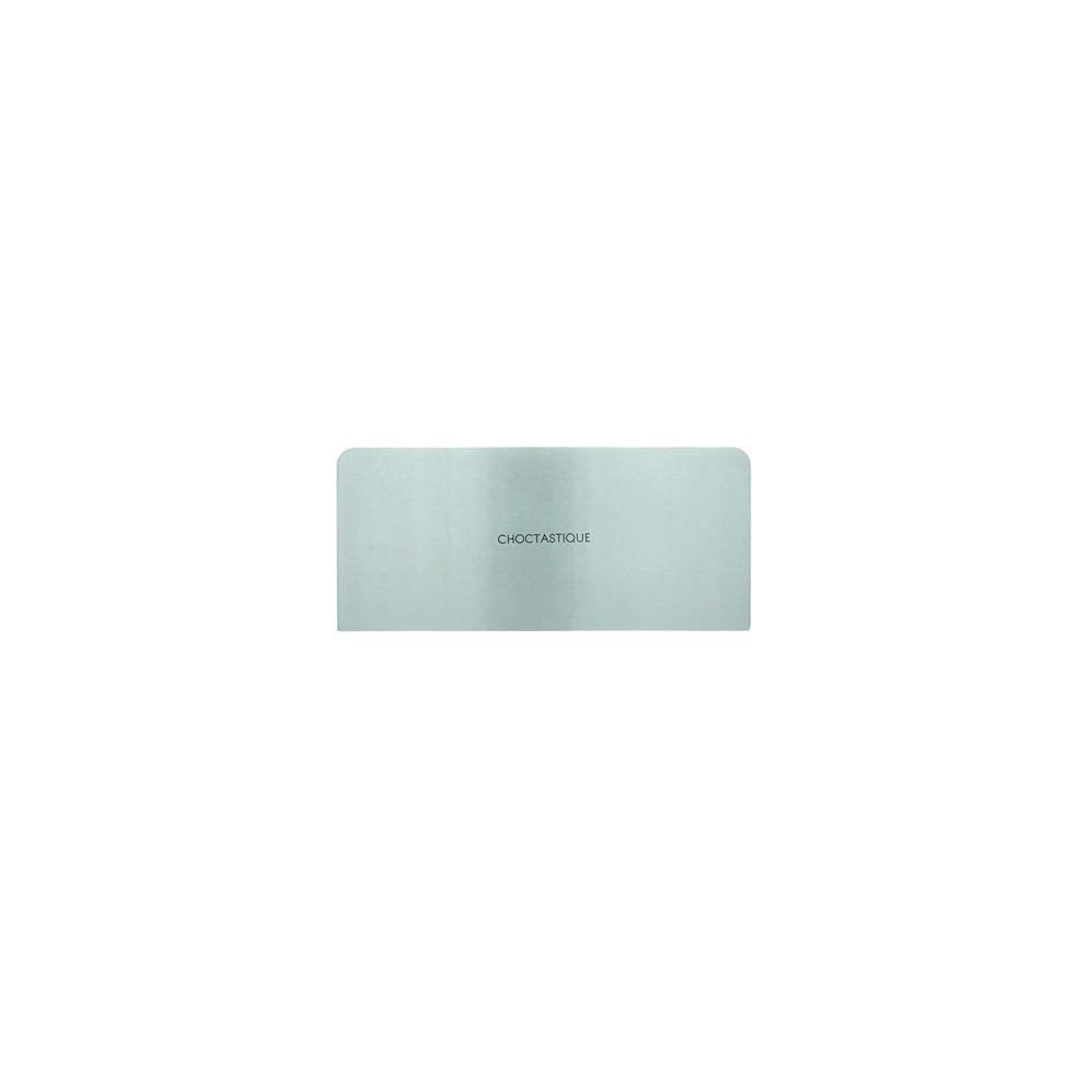 Choctastique Small Stainless Steel Cake Scraper