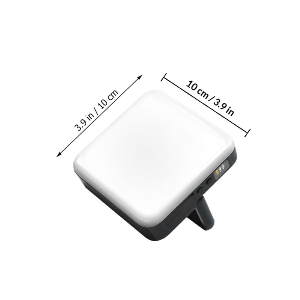 Lanterna da Campeggio LED Portatile Multiuso 13500mah Abs Nero | Ipx5, Doppia Uscita Usb, 1000lm, per Emergenze e Viaggi Outdoor
