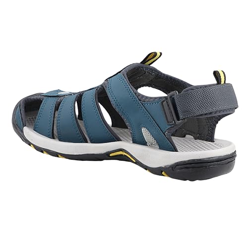 Image of FUEL Fisherman Sandals for Men Comfortable, Breathable & Flexible Stylish Casual Sandals Protective Bump Toe Perfect Outdoor Beach Anti-Skid Sports Footwear For Gents (Soldier-11)