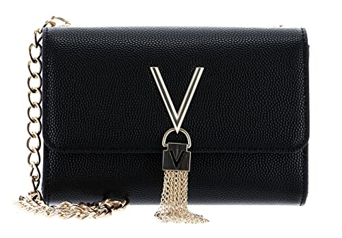 Valentino POCHETTE 1R4-DIVINA ÚNICA Nero/Gold Mujer Bolsa, Talla