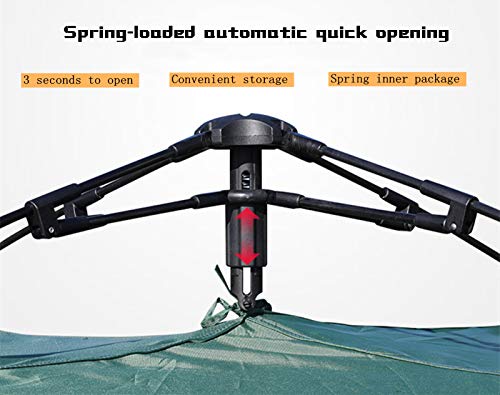 Carpa dome para camping para 3-4 personas, azul miniatura 7