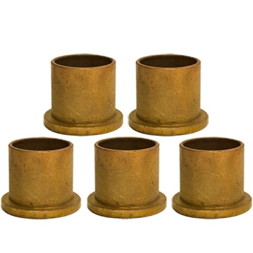 GULUANT 5 Pack Replacement 00064164 Castor Yolk Bushing for Lesco for MTD for Cub Cadet for Troy Bilt Walk Behind Mowers & Older Lesco Walk Behind Mowers (7/8