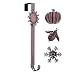 Adjustable Length Wreath Hanger with Interchangeable Icons (Oil Rubbed Bronze-Sun/Snowflake/Bee/Pumpkin)