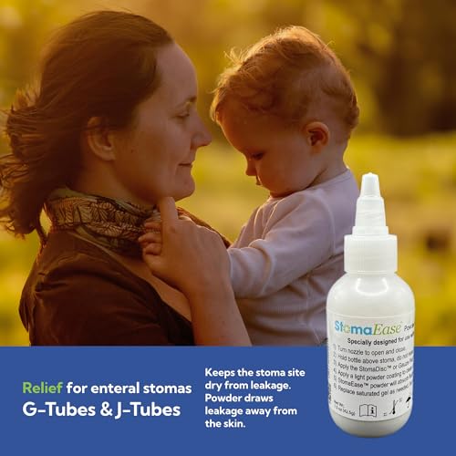 stomaease powder leakage relief for enteral stomas