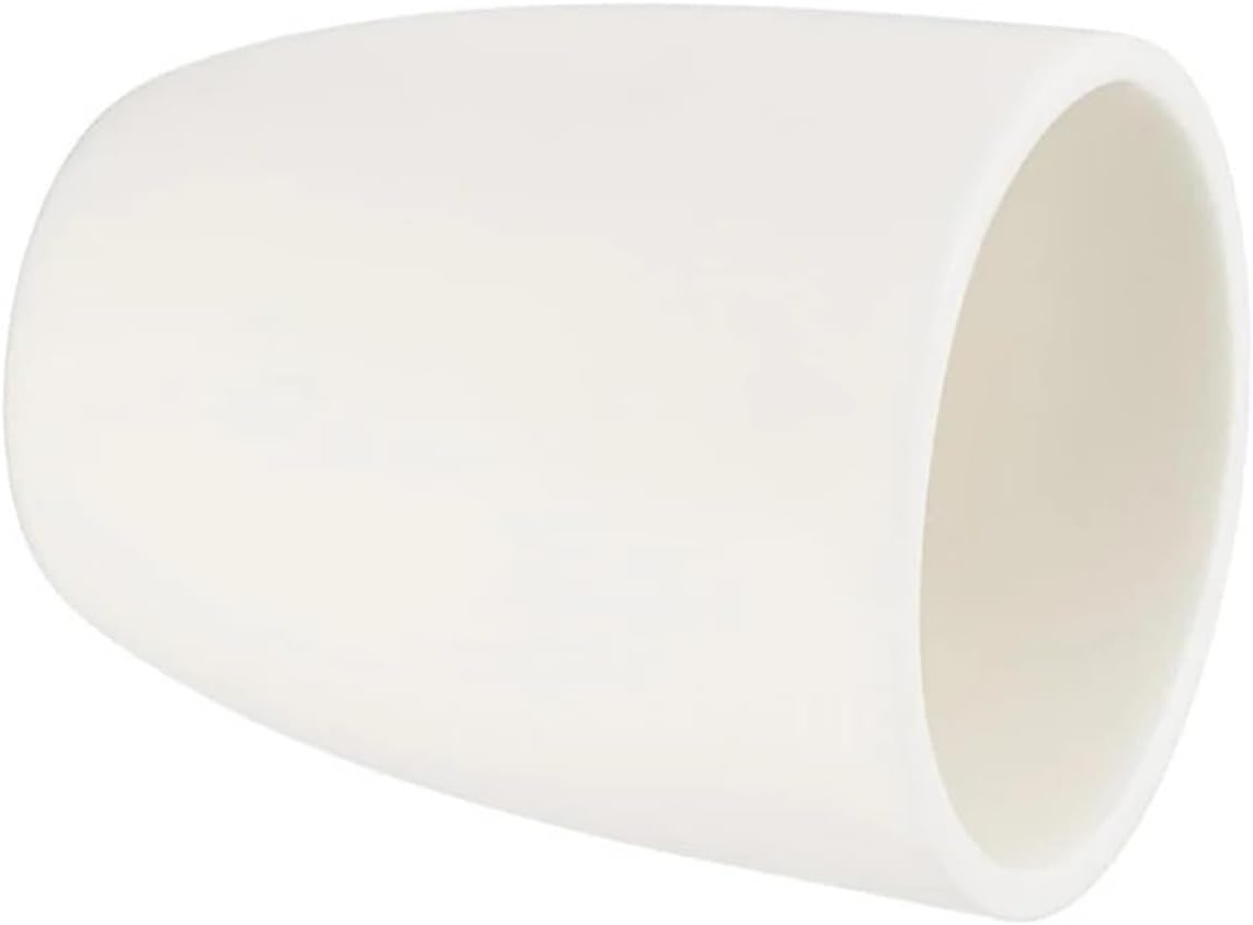 1pcs 5ml 8ml 10ml 20ml 25ml -1000ml Alumina Crucible Arc-shaped Common Type Alumina (Corundum) Ceramic Smelting Crucible(500ml)