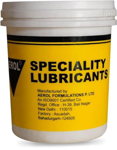 Image of Aerol Extreme Pressure Lithium Grease NLGI 3, (1kg) for Bearings, Automotive & Industrial Machinery | Multi-Purpose EP Lubricant | -30C to 130C
