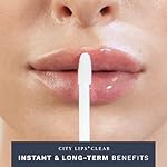 City Beauty City Lips Clear - Plumping Lip Gloss - Hydrate & Volumize - High Shine Lip Plumper - Hyaluronic Acid & Peptides Visibly Smooth Lip Wrinkles - Cruelty-Free - Image 4
