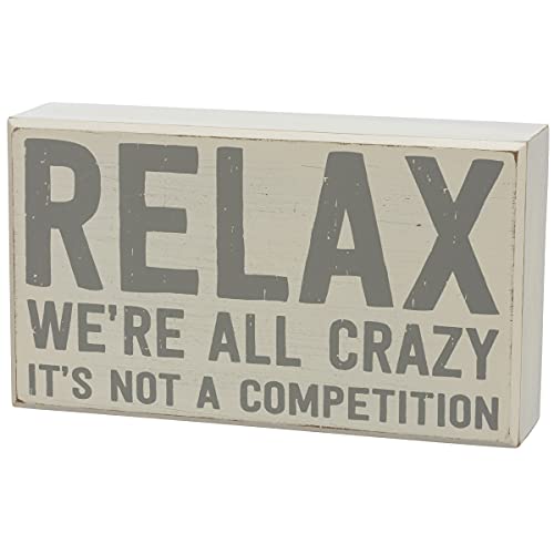 Primitives-by-Kathy-Relax-Were-All-Crazy-Its-Not-A-Competition-Remember-As-Far-As-Anyone-Knows-We-are-A-Nice-Normal-Family-Home-Decor-Gift-Set Primitives by Kathy Relax Were All Crazy Its Not A Competition Remember As Far As Anyone Knows We are A Nice Normal Family Home Decor Gift Set