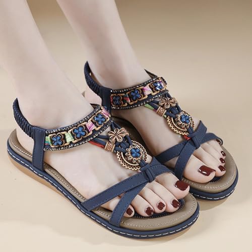 Sandalias planas para mujer cómodas que evitan el cansancio en tus días de playa 2