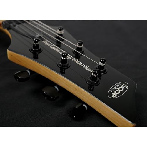 Image of SEIB370 Electric Guitar, HSH Pickups, Basswood Body, Rosewood Fingerboard (Sunburst)