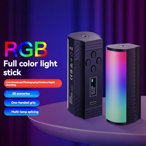 Mini LED Light Stick d'exception 360° Full RGB avec batterie intégrée 2500mAh