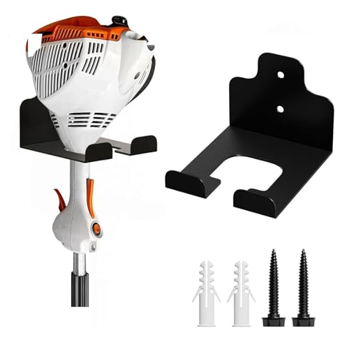 Vertical Garage Organizers For Power Tool Trimmers Chainsaws Secure Wall Mounted Holder Corrosions Resistant Trimmer Rack Garage Tool Storage Bracket - Image 9
