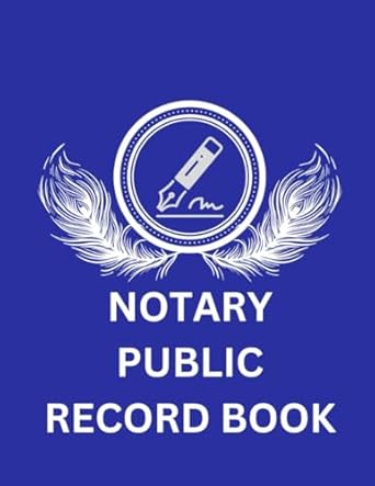 Notary Public Record Book: Newell, Tanesha: Amazon.com: Books