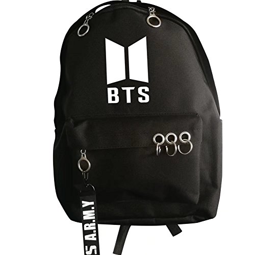 FaLaidi Kpop: Mochila unisex para la escuela de BTS Bangtan Boys  estilo informal  color