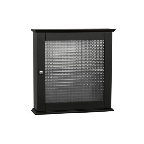 Elegant Home Fashions Chesterfield Bathroom Cabinet, One Size, Espresso
