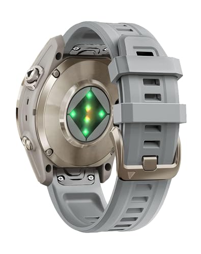 Bracelet silicone 20mm Garmin Fenix 7s 6s 5s Epix Pro 42mm