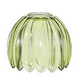 Abat-jour vert profond : ce petit abat-jour en verre vert offre une élégante couleur vert profond, idéale pour une suspension ou tout autre luminaire original