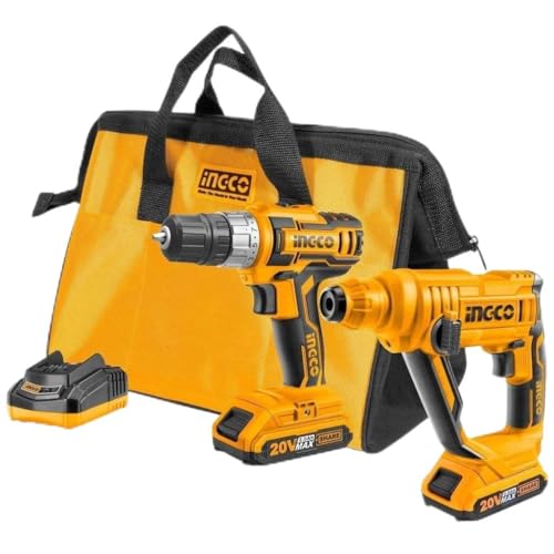 Ingco CKLI2008 Cordless 2 Pcs