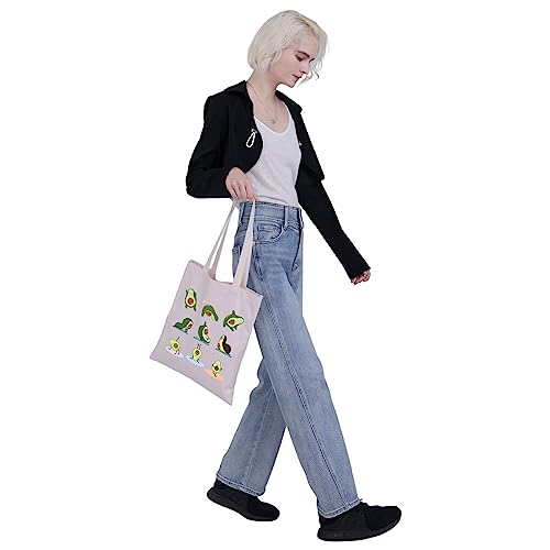 AKTAP Sac fourre-tout réutilisable en toile pour amateurs d'avocat, Sac fourre-tout avocat, 32 * 37cm – vue 5