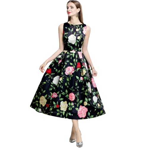 Robe trapèze sans manches idéale pour vos soirées d'été et cocktail