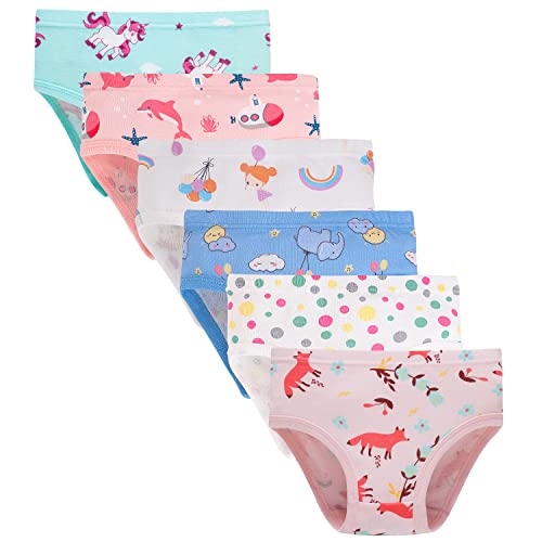 Image of Boboking Baby Soft Cotton Underwear Little Girls'Briefs Toddler Undies