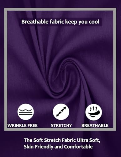 Image of Zombom Men's Combo Regular Fit Cotton Blend Full Sleeve Casual Shirts Pack of 3