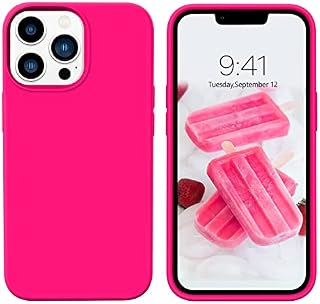 DUEDUE iPhone 13 Pro Max Case, Enhanced Camera Protection iPhone 13 Pro Max Case, Ultra Slim Liquid Silicone Cover with Microfiber Lining Protection Shockproof Case for iPhone 13 Pro Max 6.7", Stone