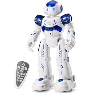 KingsDragon RC Robot Toys for Kids, Gesture & Sensing Programmable Remote Control Smart Robot for Age 3 4 5 6 7 8 Year Old Boys Girls Birthday Gift Present