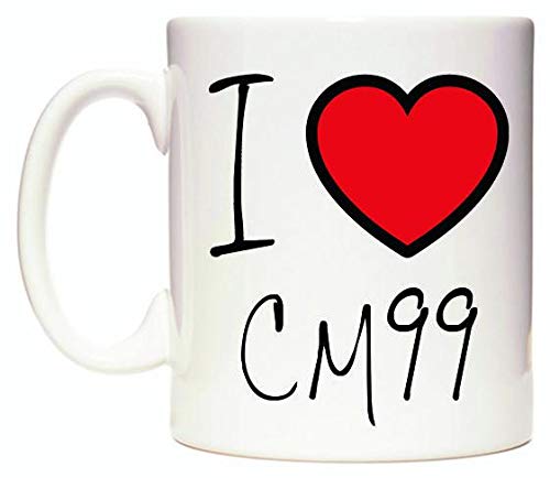 WeDoMugs I Love CM99 - Ceramic 11oz Coffee Tea Gift Mug Cup