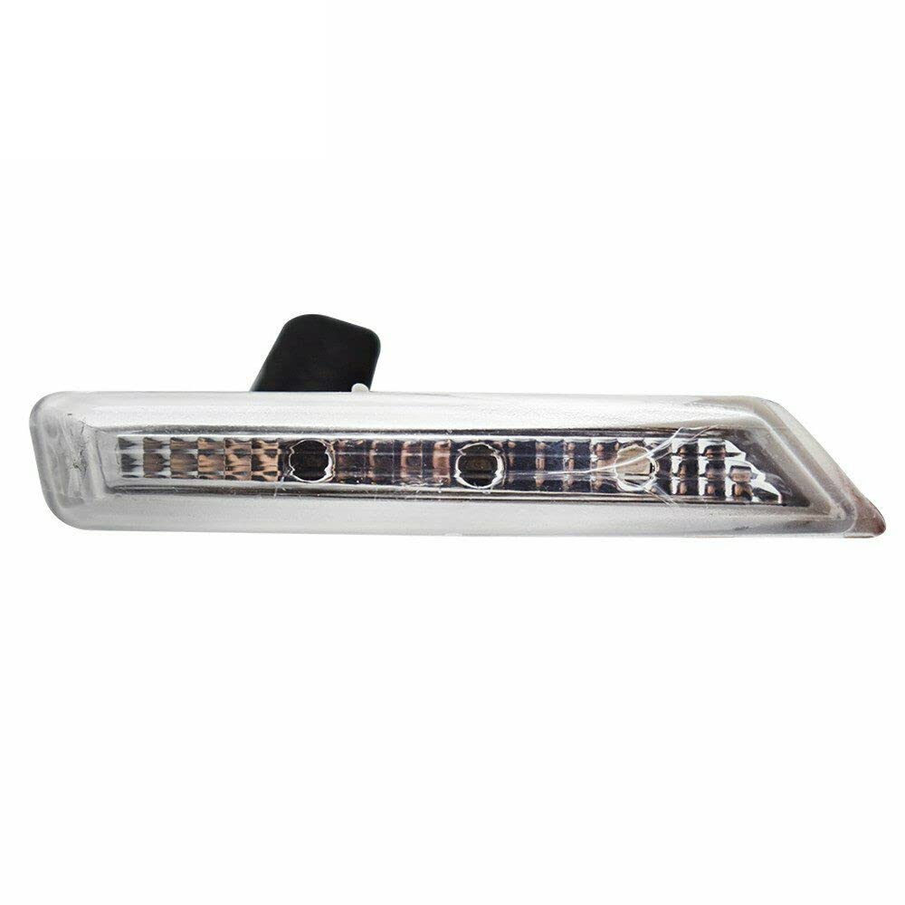 Riloer Wymiana lewego lusterka bocznego wirującego lampy sygnałowe lewa + prawa, pasuje do C-Hry-SLER T-OWN & C-ONTRY 2008-2016, 68052078AA, 924-296, 924-297
