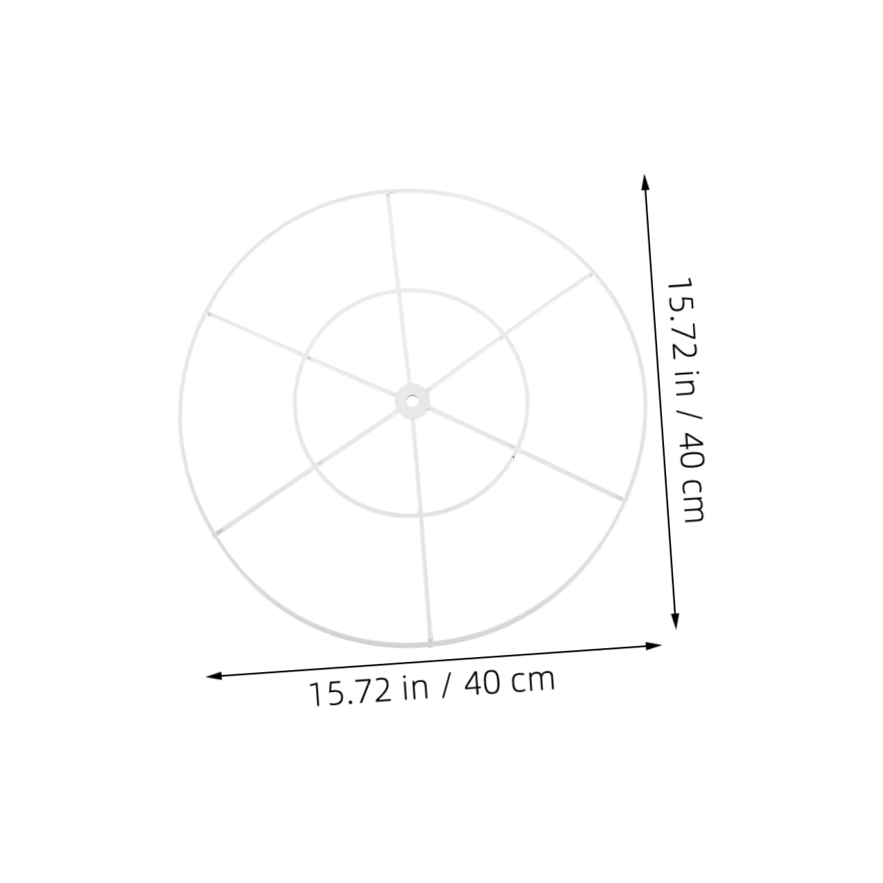 DOITOOL 2pcs Versatile Canopy Hoop for Wedding Decor Romantic Iron Construction for Parties Banquets and Unforgettable Events