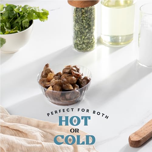 Plasticpro 50 Pack Small Plastic Bowls Crystal Like 6 Oz Bowls Elegant Clear Plastic Bowls For Party And Occasions thumb #3