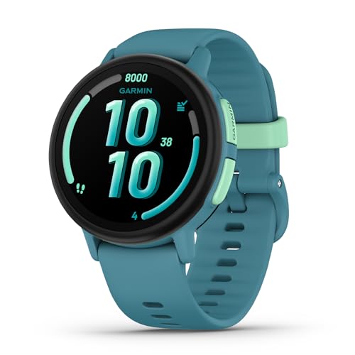Garmin Bounce™ 2, Kids Smartwatch with Calling, Messaging and Location Tracking Features, Turquoise