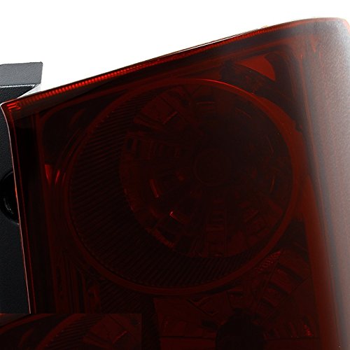 AKKON - For Honda Pilot Dark Red Rear Tail Lights Brake Tail Lamps Driver and Passenger Side Replacement Pair